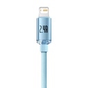 Baseus Crystal Shine USB kabel za iP, 2.4A, 2m (plavi)