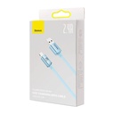 Baseus Crystal Shine USB kabel za iP, 2.4A, 2m (plavi)