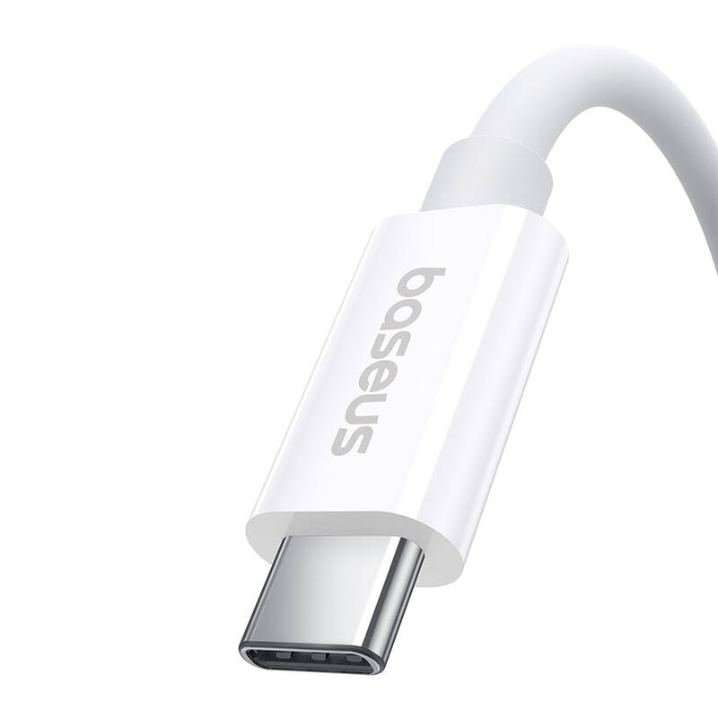 Baseus Superior USB4 USB-C na USB-C kabel, 240W, 1m (bijeli)