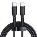 GaN Mcdodo CH-1543 mrežni punjač, ​​2x USB-C, 1x USB, 67W + USB-C na USB-C 2m kabel (crni)