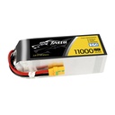 Tattu 11000 mAh 22,8 V HV 25C 6S1P Lipo baterija s XT90-S (anti-spark) utikačem