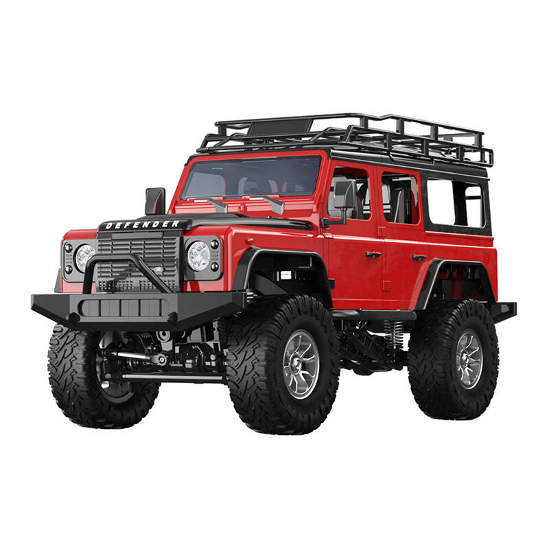 Auto na daljinsko upravljanje 1:14 Double Eagle (crveni) Land Rover Defender E339-003