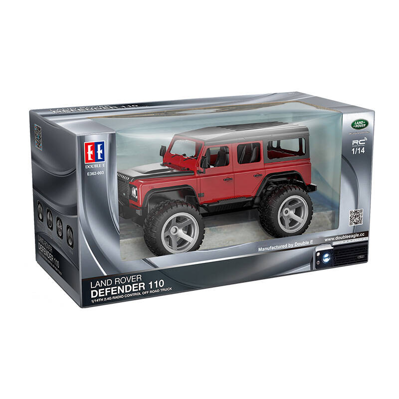 RC auto na daljinsko upravljanje 1:14 Double Eagle (crveni) Land Rover Defender E362-003