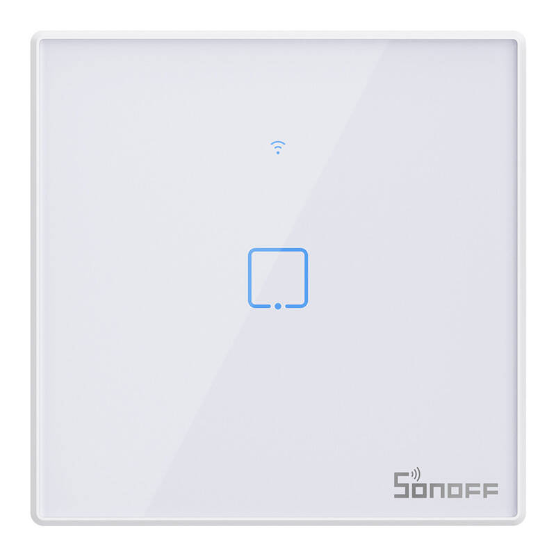 Smart Switch WiFi + RF 433 Sonoff T2 EU TX (1-kanalni) ažuriran