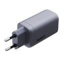 Zidni punjač Aukey PA-B6U, 1xUSB-A, 2xUSB-C, 67W (siv)