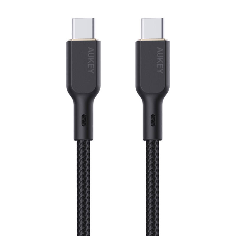 USB-C na USB-C kabel Aukey CB-KCC102, 100W, 1,8m (crni)