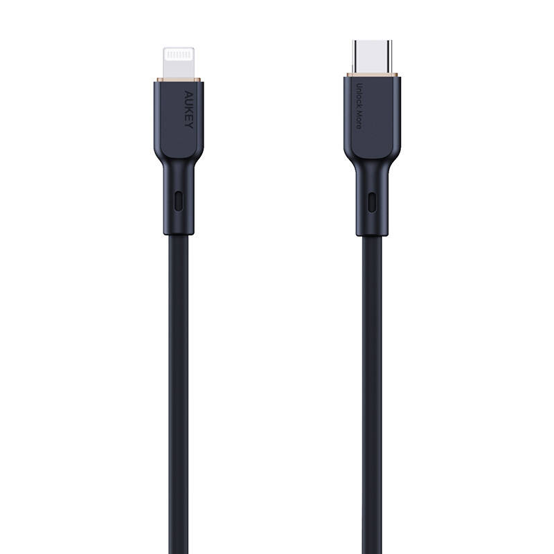 USB-C na Lightning kabel Aukey CB-SCL1, 27W, 1m (crni)