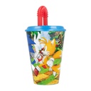 Šalica za vodu sa slamkom za djecu STOR 40530 430 ml Sonic the Hedgehoh (plava i crvena)