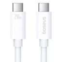 Kabel za brzo punjenje Baseus Superior 2 USB-C na USB-C 240W, 1,8m (bijeli)