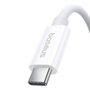 Kabel za brzo punjenje Baseus Superior 2 USB-C na USB-C 240W, 1,8m (bijeli)