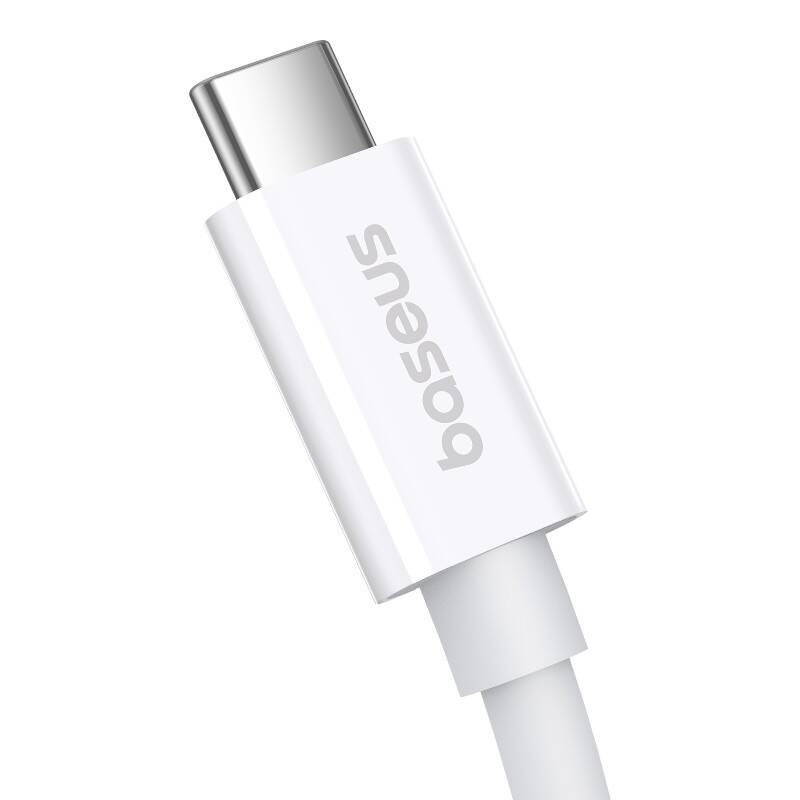 Kabel za brzo punjenje Baseus Superior 2 USB-C na USB-C 240W, 1,8m (bijeli)