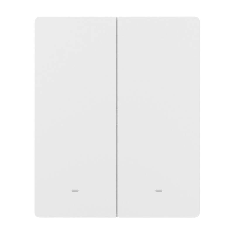 M5-2C-80W WiFi Matter pametni zidni prekidač (2-kanalni, za okvir)