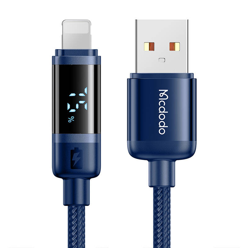 Mcdodo CA-5001 USB-A na Lightning kabel, 100 W, 1,2 m (plavi)