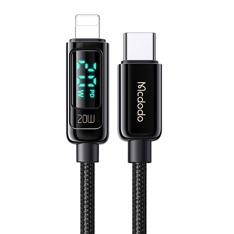 Mcdodo CA-8810 USB-C na Lightning kabel, 36W, 1,2m (crni)