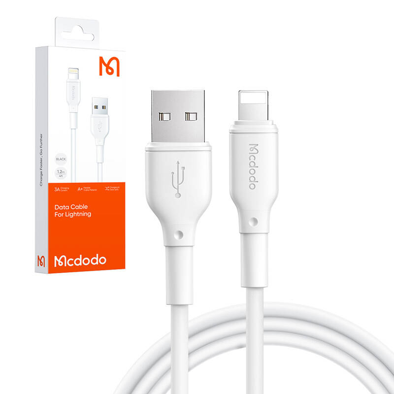 Kabel USB-A na Lightning Mcdodo JCA-7270, 1,2 m (bijeli)