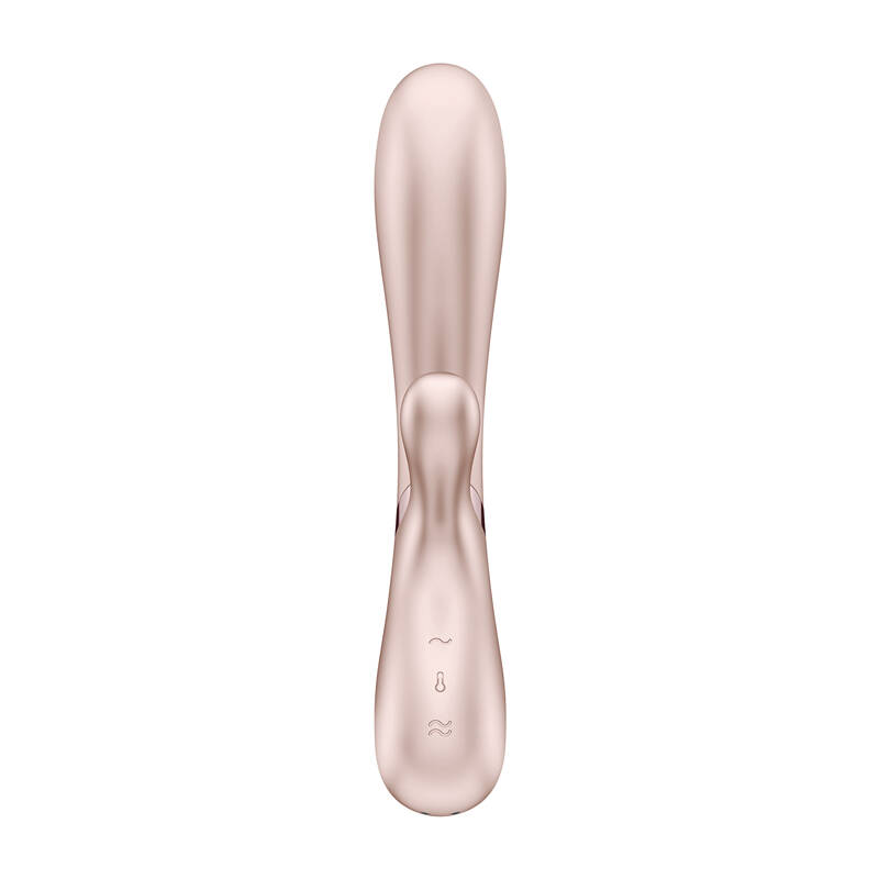 Satisfyer Hot Lover grijani vibrator roze i zlatne boje