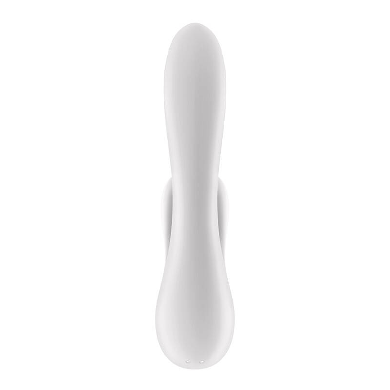 Vibrator Satisfyer Double Flex s aplikacijom (bijeli)