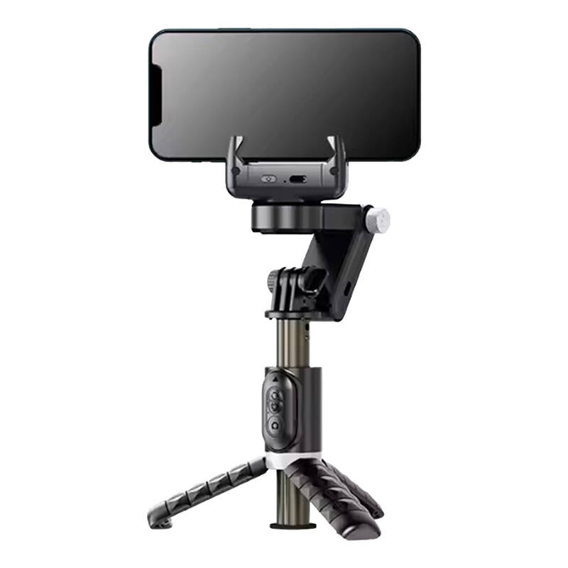 Gimbal/stativ APEXEL Q18 sa svjetlom (crni)