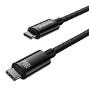 Baseus kabel USB Tungsten Gold USB-C na USB-C 100W 1,5m (crni)