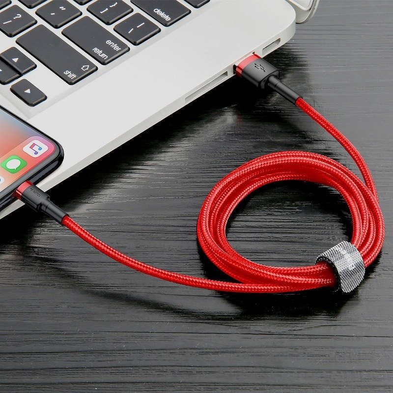 Baseus Cafule kabel USB Lightning 2A 3m (crveni)