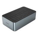 Orico priključna stanica za 2,5" / 3,5" HDD / SSD, 5Gbps, USB-C na USB-C/A s funkcijom kloniranja (crna)