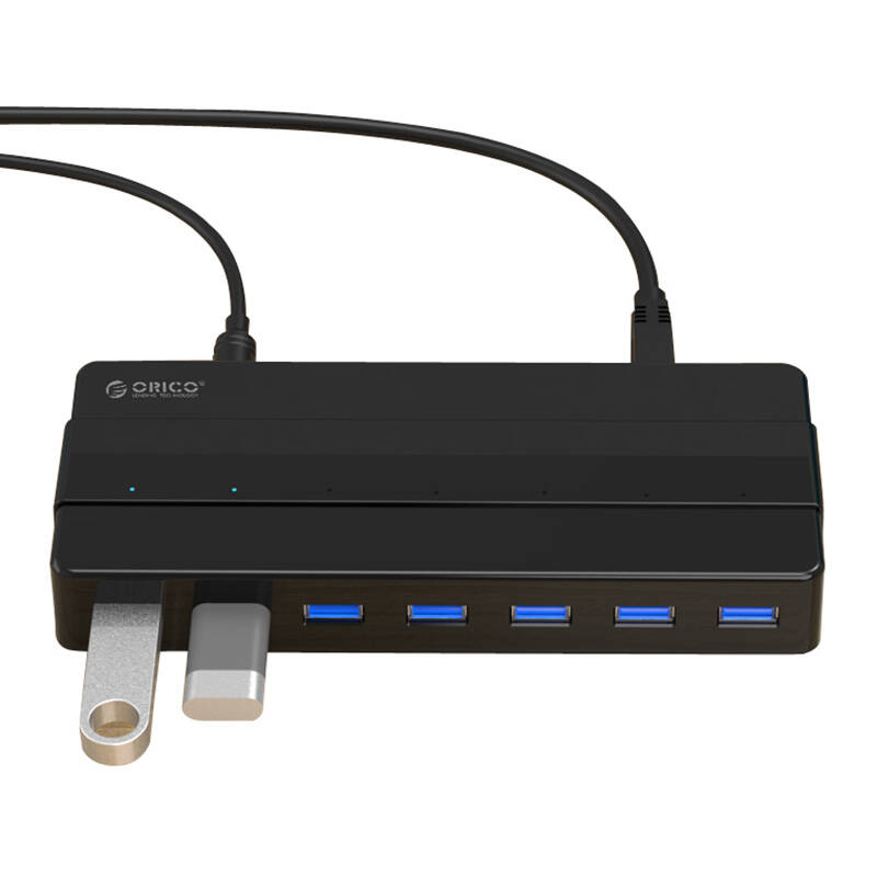 Orico Hub 7xUSB 3.0 (crni)