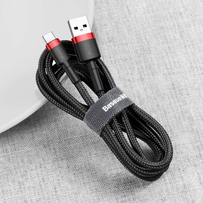 Baseus Cafule USB-C kabel 2A 3m (crni+crveni)