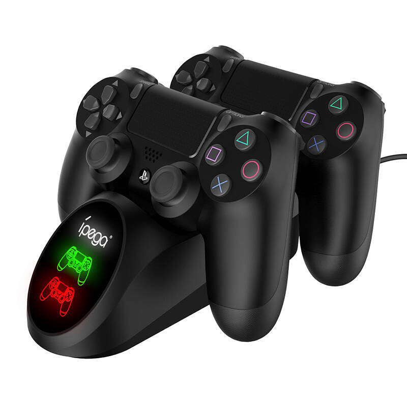 Dual Docking Station iPega PG-9180 za PS4 Gaming Controller (crni)