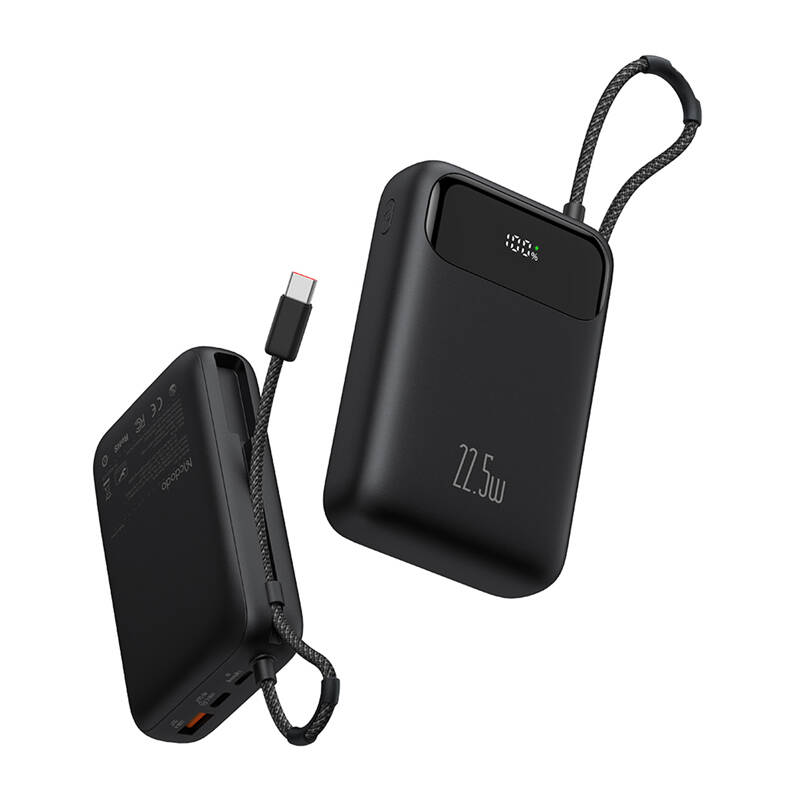 Mcdodo MC-3720 20000mAh power bank, USB-C, USB-A, USB-C kabel