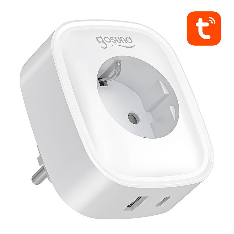 Gosund SP6 16A USB-C 20W Tuya pametna WiFi/Bluetooth utičnica