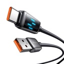 Mcdodo CA-2350 USB-A na USB-C kabel, 6A, LED zaslon, 1,2 m