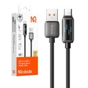 Mcdodo CA-2350 USB-A na USB-C kabel, 6A, LED zaslon, 1,2 m