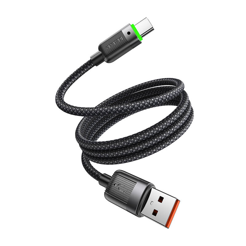 Mcdodo CA-5650 USB-A na USB-C kabel, 6A, samonamotavajući, 1,2 m