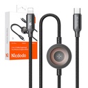 Mcdodo CA-5680 2-u-1 USB-C na Lightning kabel + Apple Watch punjač, ​​36W, 1,5m