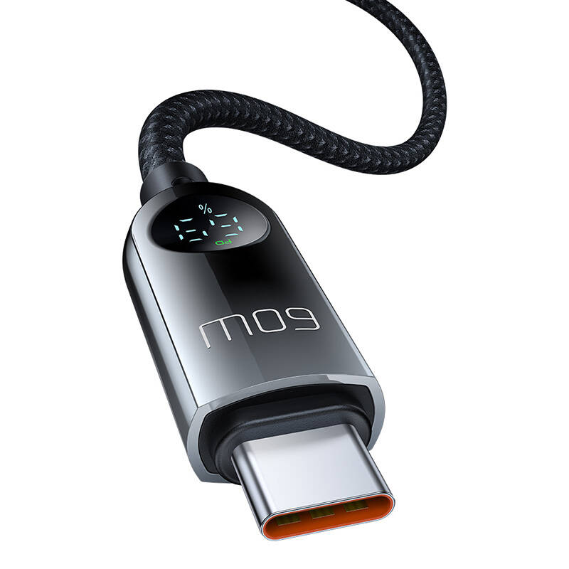 Mcdodo CA-4780 USB-C na USB-C 60W podatkovni kabel 1,2m (crni)