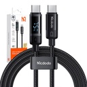 Mcdodo CA-5780 USB-C na USB-C 60W podatkovni kabel 1,2m (crni)