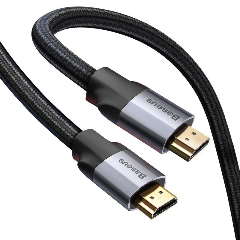 Baseus Enjoyment Series HDMI 2.0, 4K, 3D, 1m (sivo)