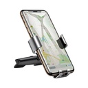 Baseus Metal Age Gravity Car Mount (CD verzija) srebrna