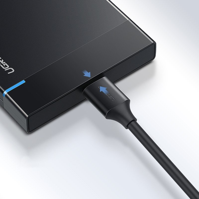 Micro-B USB 3.0 - USB-C kabel UGREEN 1m (crni)