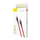 Baseus Cafule PD2.0 60W bljeskalica za punjenje USB za Type-C kabel (20V 3A) 2m crvena