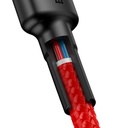 Baseus Cafule PD2.0 60W bljeskalica za punjenje USB za Type-C kabel (20V 3A) 2m crvena