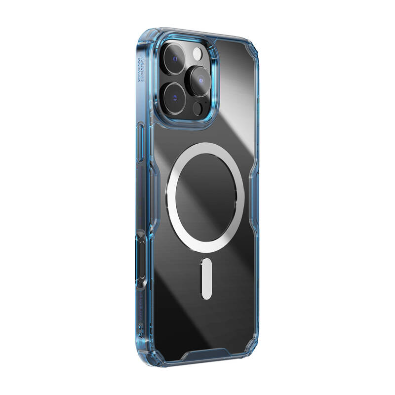 Nillkin Nature TPU Pro magnetna futrola za iPhone 16 Pro Max (plava)