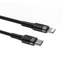 Baseus Cafule kabel Type-C na iP PD 18W 1m siva+crna