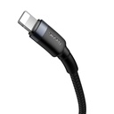 Baseus Cafule kabel Type-C na iP PD 18W 1m siva+crna