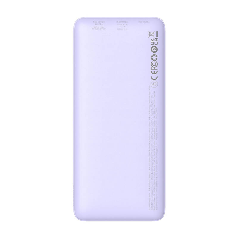 Baseus Airpow 10000mAh 20W Powerbank (ljubičasta)