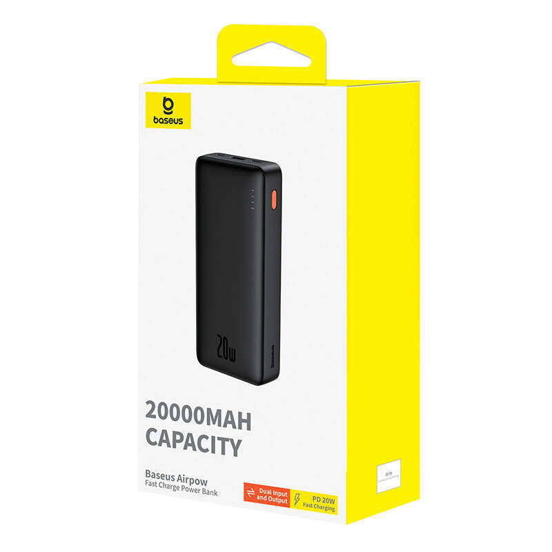 Baseus Airpow 20000mAh 20W powerbank (crna)