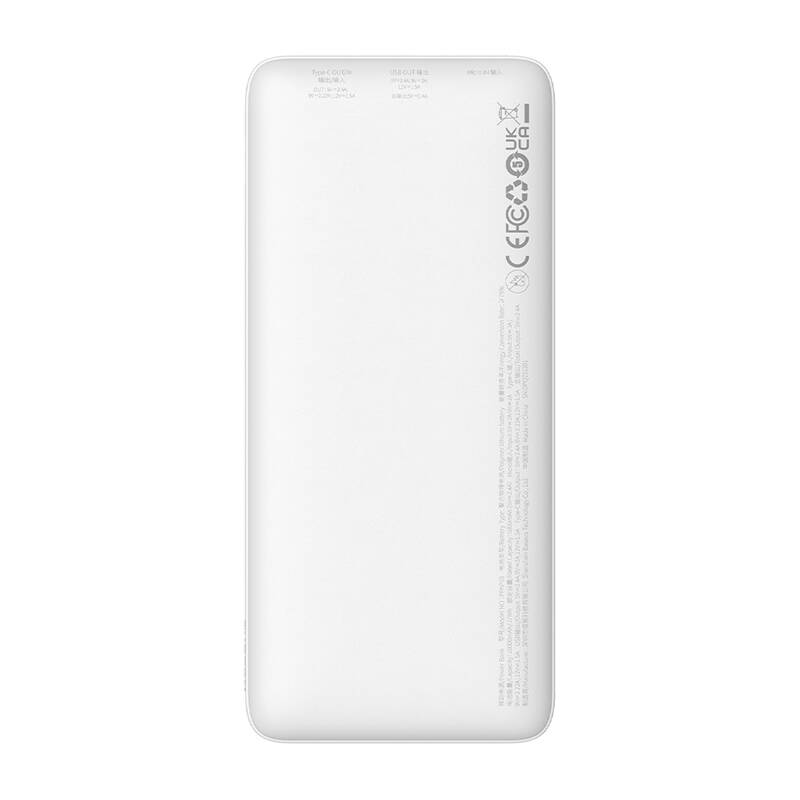 Baseus Airpow 10000mAh 20W powerbank (bijeli)