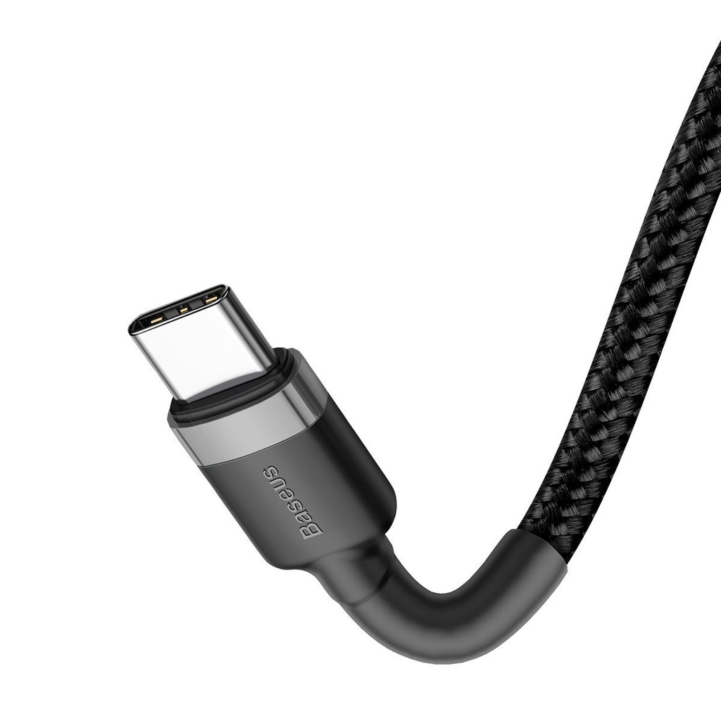 Baseus Cafule PD2.0 60W bljeskalica za punjenje USB za Type-C kabel (20V 3A) 2m siva+crna