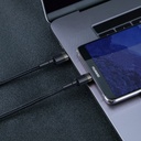 Baseus Cafule PD2.0 60W bljeskalica za punjenje USB za Type-C kabel (20V 3A) 2m siva+crna
