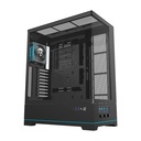 Darkflash DY451L PRO kućište za računalo s ventilatorom (crno)